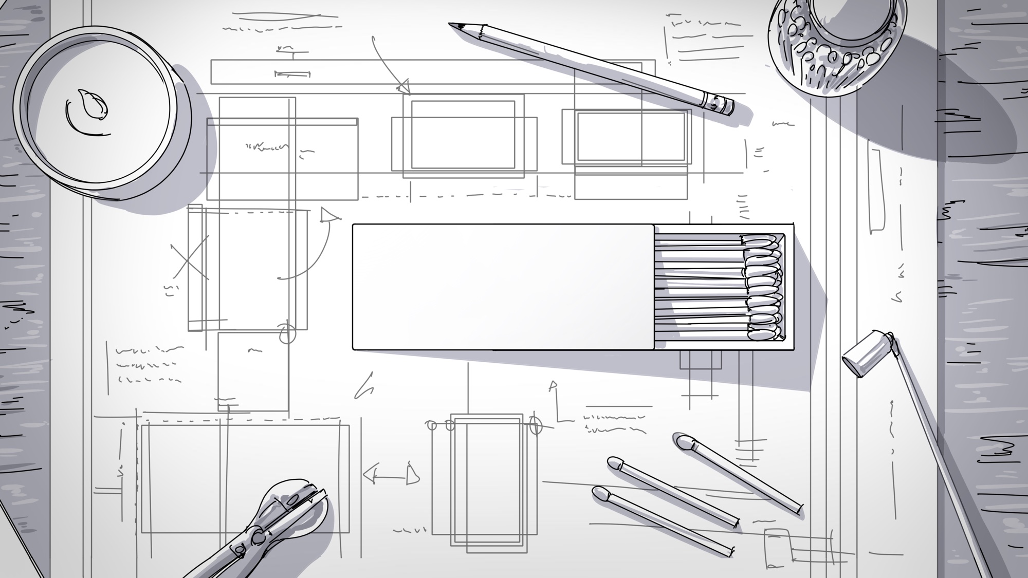Storyboard: Craftsman Studio, box opens